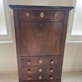 Empire mahogany veneer secretary
