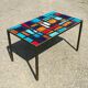 Table basse céramique des années 50