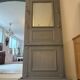 Louis XVI style cloud gray wardrobe