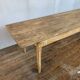 Table de ferme patine d'origine 278 cm