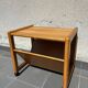 Aksel Kjersgaard for Odder side table with magazine shelf, 1960s