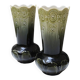 2 antique Art Nouveau ceramic vases by Gustave de Bruyn