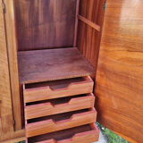 Vintage wardrobe dressing room, compass feet, 50s