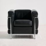 LC2 armchair by Le Corbusier, Pierre Jeanneret and Charlotte Perriand for Cassina