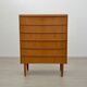 Commode en teck, années 1960