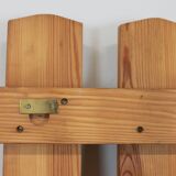 Pine wall coat rack