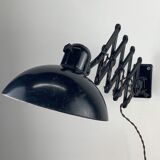Old lamp Kaiser iIdell 1930 bauhaus christian dell model 6718 large reflector