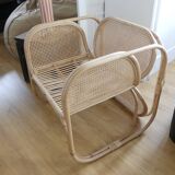 Relax armchair in rattan and canning of balî