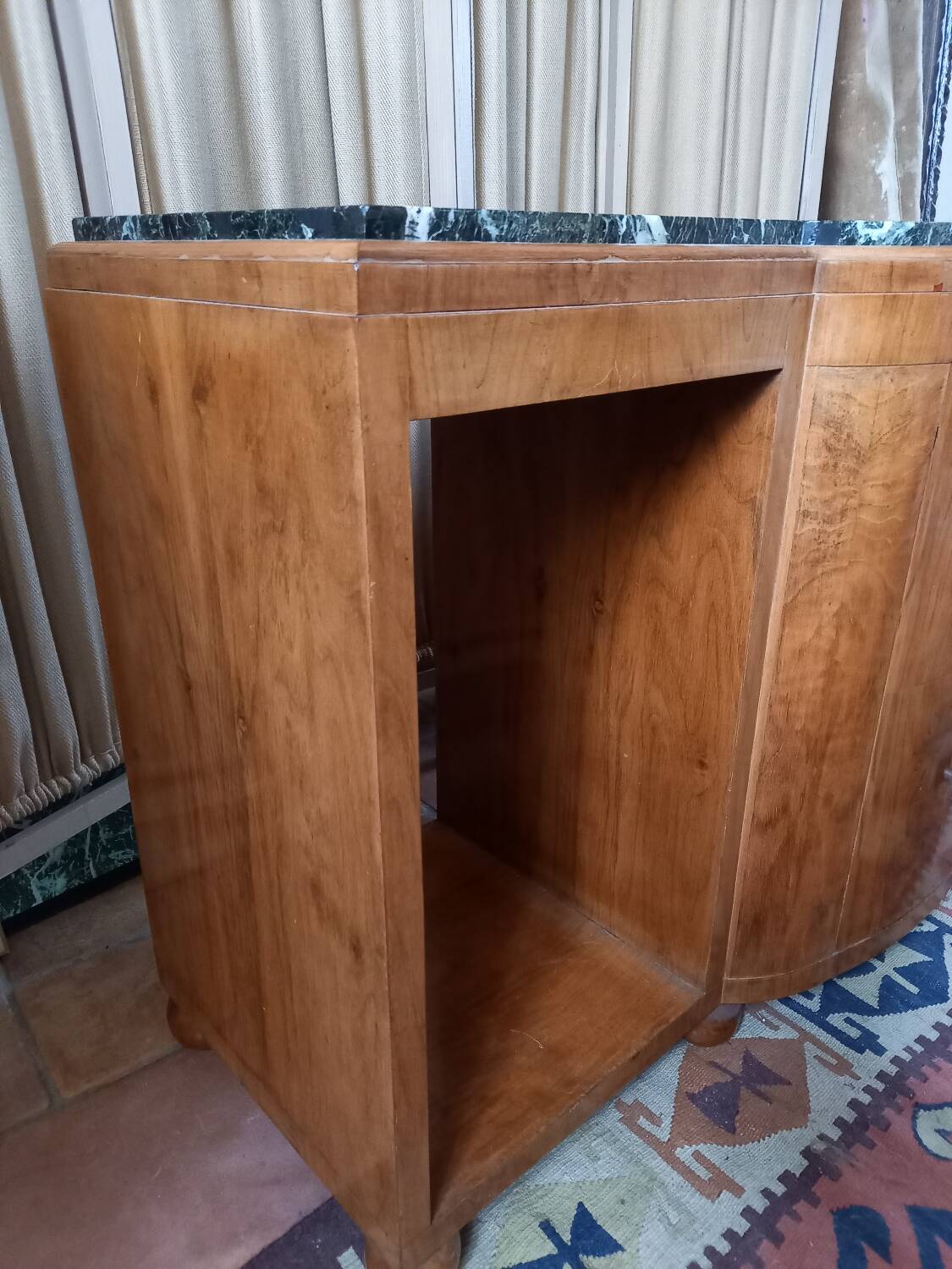 Double-sided art deco buffet or bar