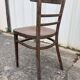 Set of 40 old beech bistro chairs