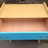 Vintage bamboo dresser