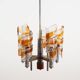Pendant lamp, Murano glass, Italian design, 1970s, production: Italy