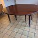 Extendable walnut table