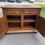 English solid wood sideboard 2 drawers 2 doors