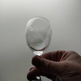 6 ears of wheat wine glasses