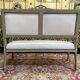 Banquette de style Louis XVI