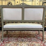 Banquette de style Louis XVI