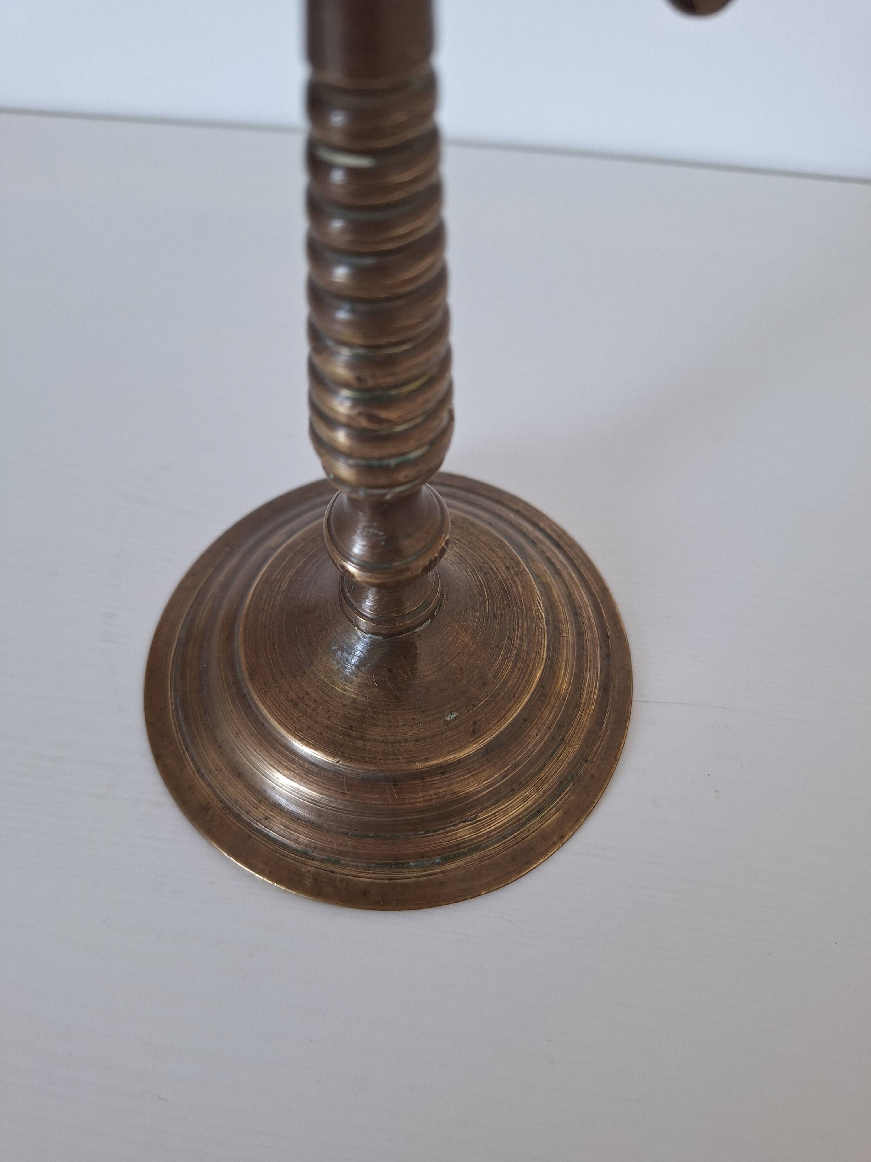 Vintage brass candlestick