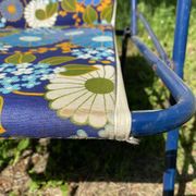 1970s folding camping chairs, garden chairs
