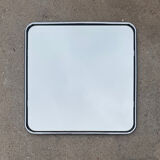 70s tubular chrome design mirror