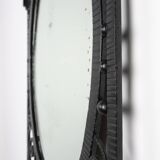 Art Deco Wrought Iron Mirror, France, 1925