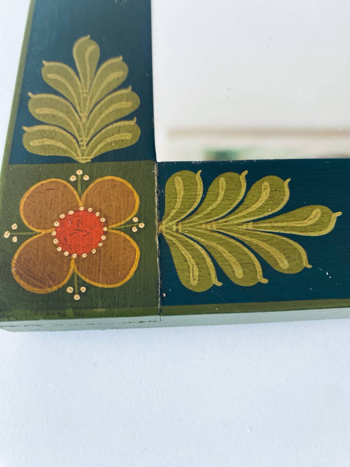 Bohemian folk wall mirror