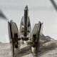 Italian smoked glass chandelier 1970 Veca