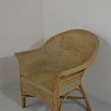 Rattan armchair