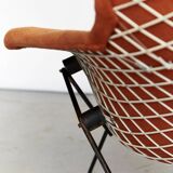 . Bird Chair and Ottoman by Harry Bertoia for Knoll Inc. / Knoll International, 1960s