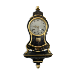 Ancienne pendule horloge - bois