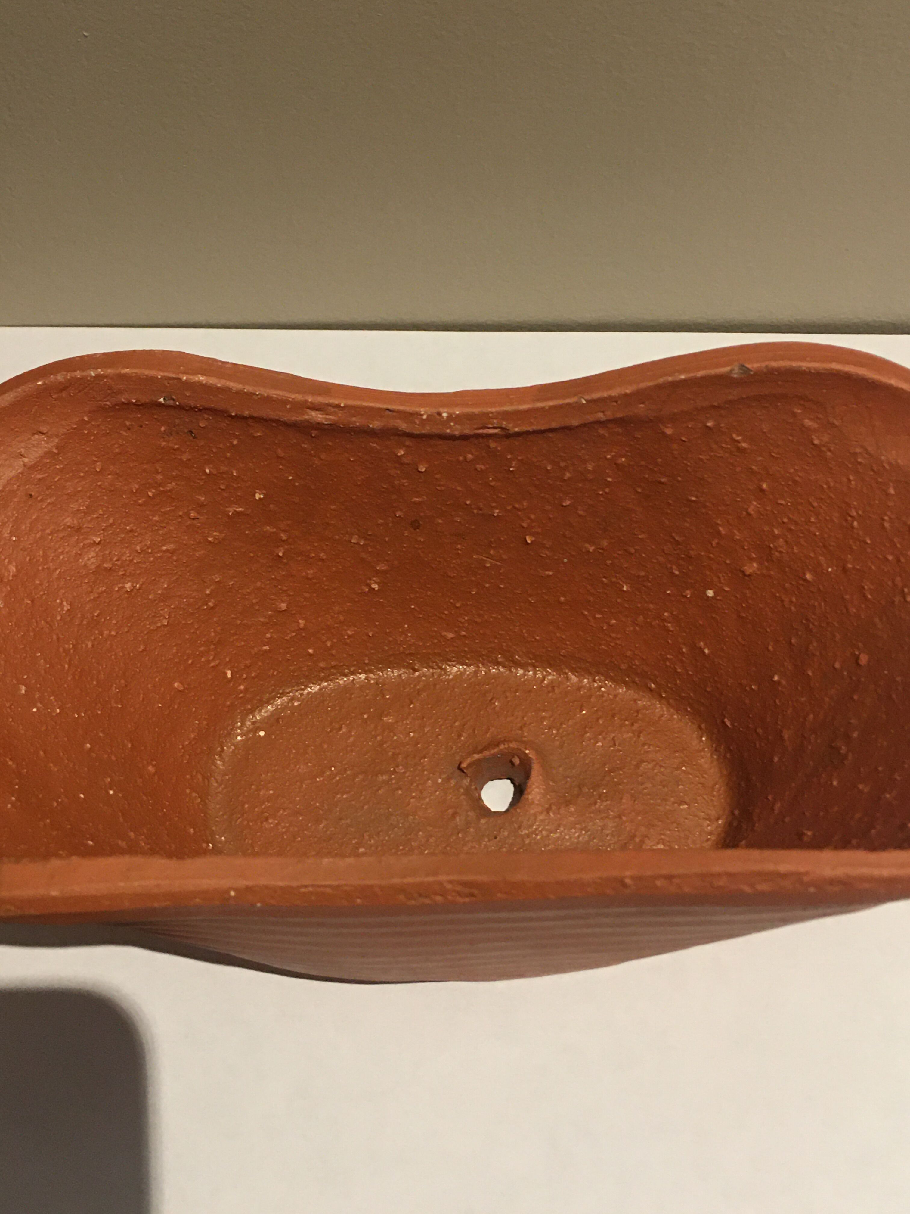 Pot en terre cuite vintage
