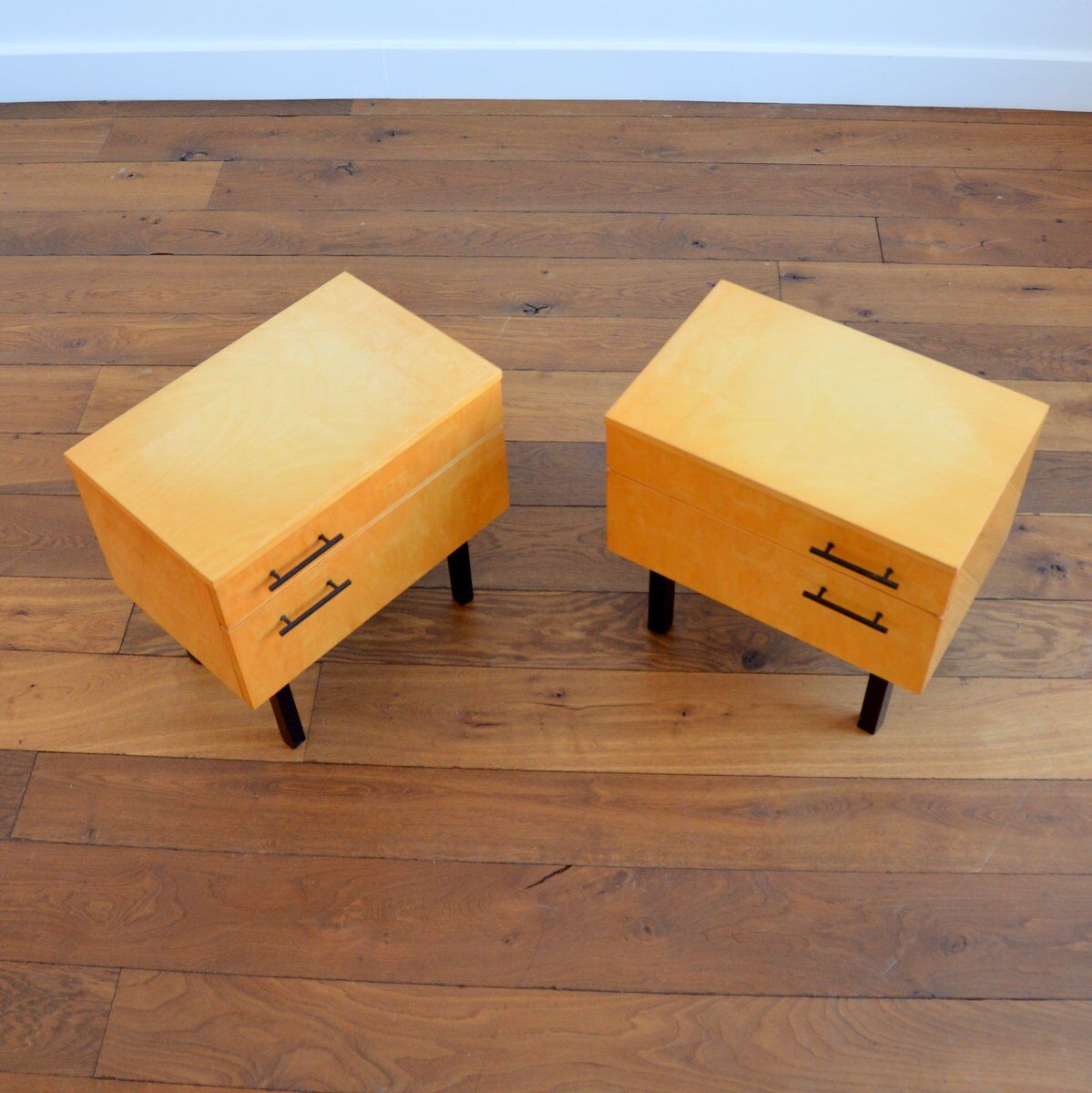 Pair of vintage bedside tables 1960s