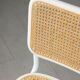 Vintage white B32 Cesca chair by Marcel Breuer, 90s