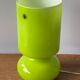 Vintage glass lantern lamp