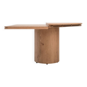 Table ronde/carrée en chêne naturel