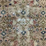 Distressed Turkish Rug 176x116 cm wool Vintage shabby Chic Tribal Brown, Beige