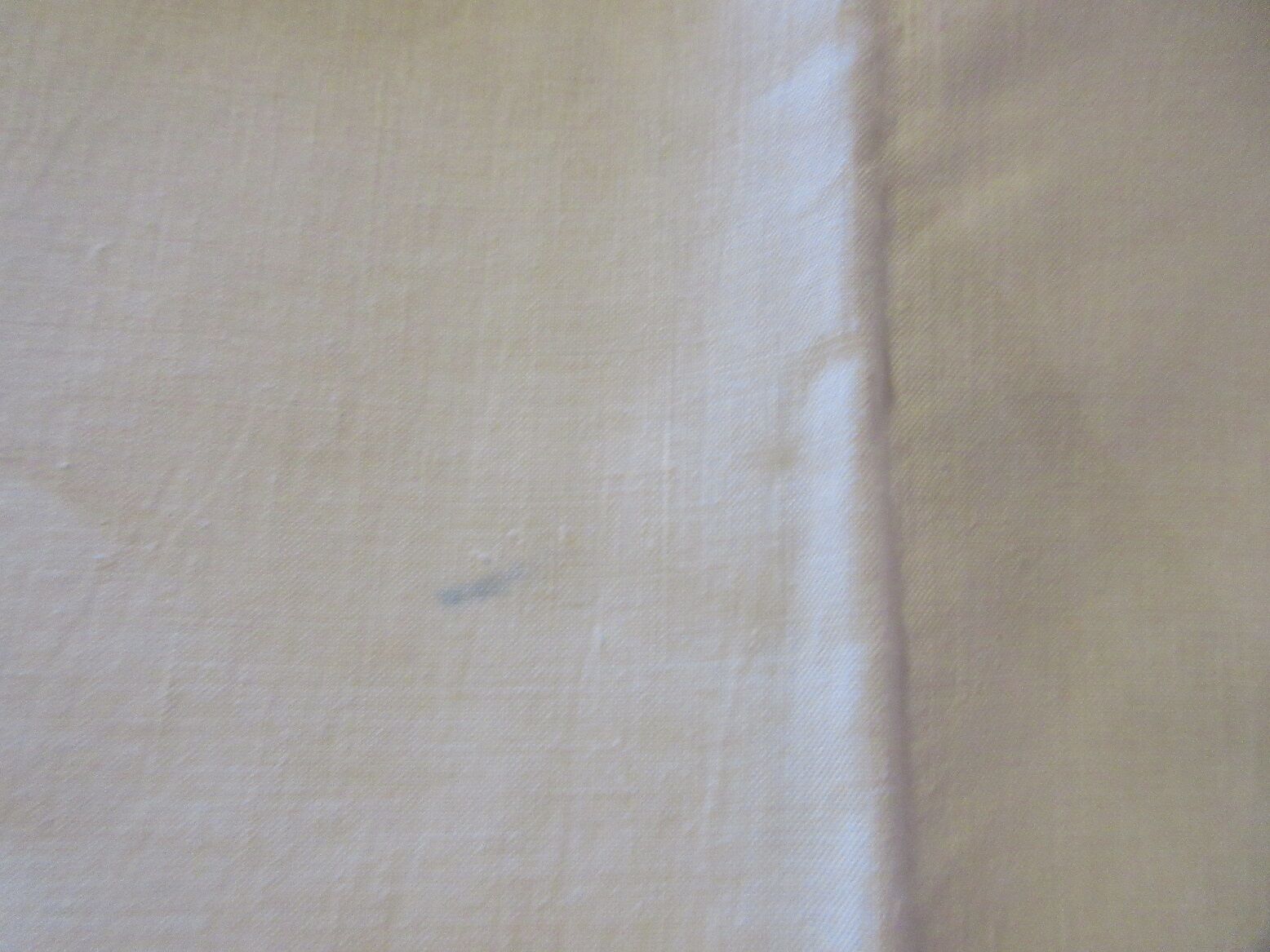 Old ap monogrammed white wire sheet