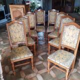 8 upholstered chairs