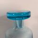 Smoky blue glass liqueur set from the 70s.