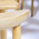 Antti Nurmesniemi, set of six sauna stools, designed for the Palace Hotel, 1952
