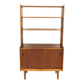 Bibliothèque scandinave en teck, Suède, 1960