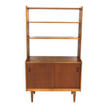 Bibliothèque scandinave en teck, Suède, 1960