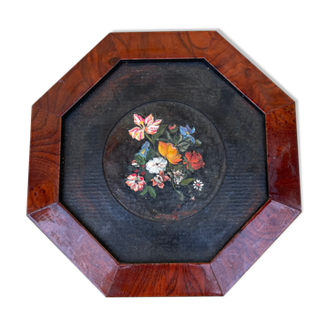 Miniature old still life painting table