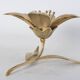 Brass flower ashtray