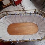 Old cot in brass 19th century