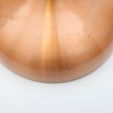 Vintage danish pendant lamp in copper 60's