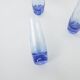 Set of glasses, Italian design, 1980s, production: Italy