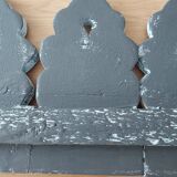 Decorative frieze in patinated wood