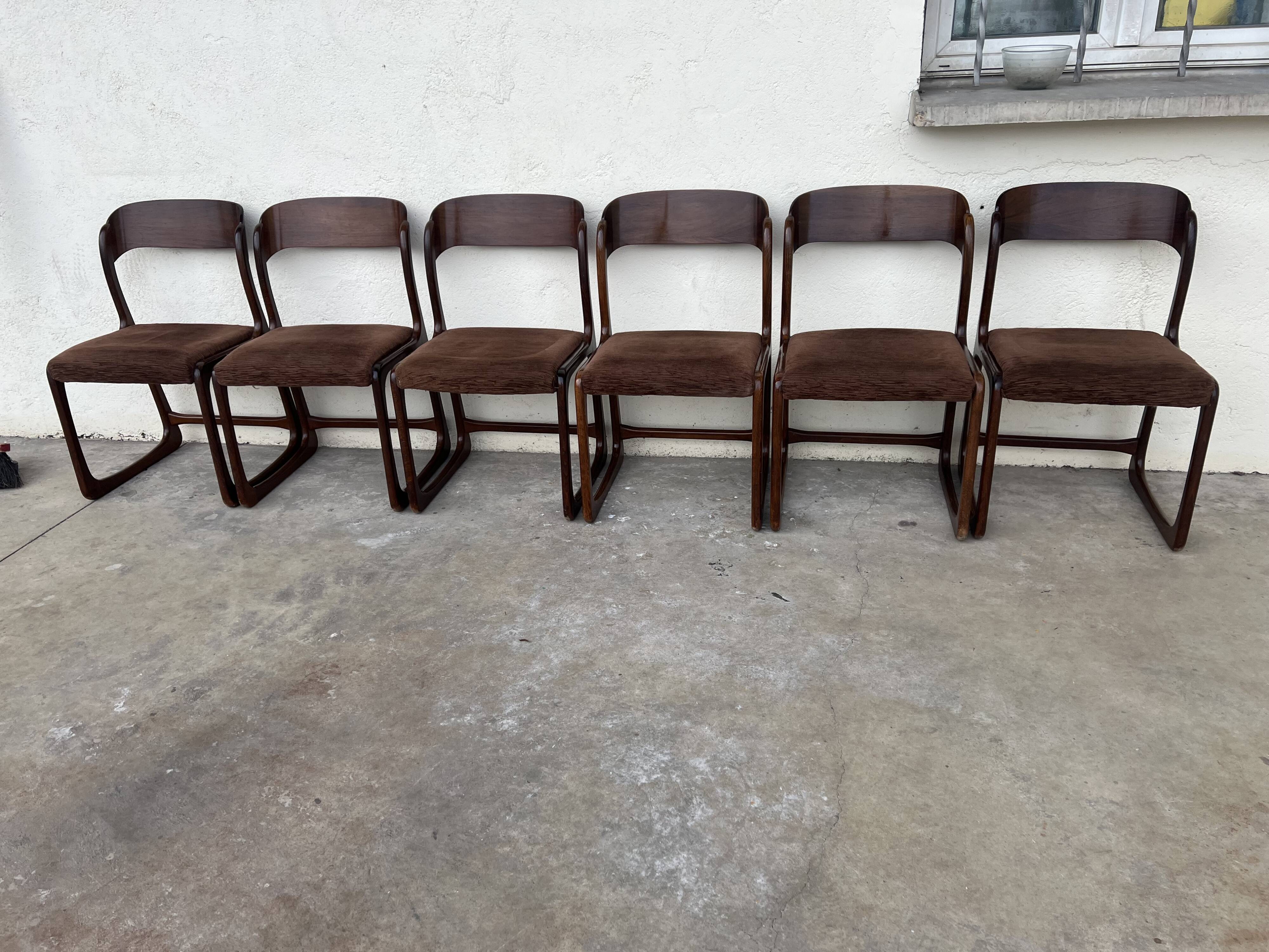 Baumann sled chairs