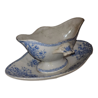 Saucière Gien Fleurette - old